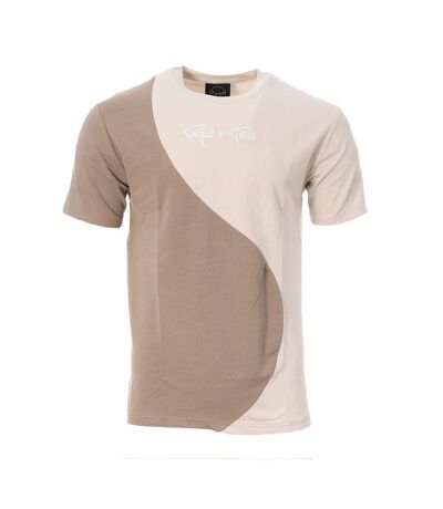 T-shirt Beige/Marron Homme Project X Paris Vague - L