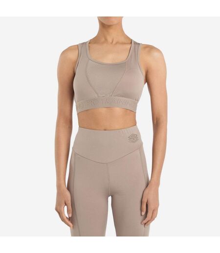 Womens/ladies pro training sports bra moon rock Umbro