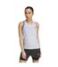 Débardeur Sans Manches Motif/style Géométrique Ultimate Femme Argenté Imprimé Adidas-1