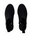 Womens/ladies Maude Shimmer Ankle Boots Black Toms-3
