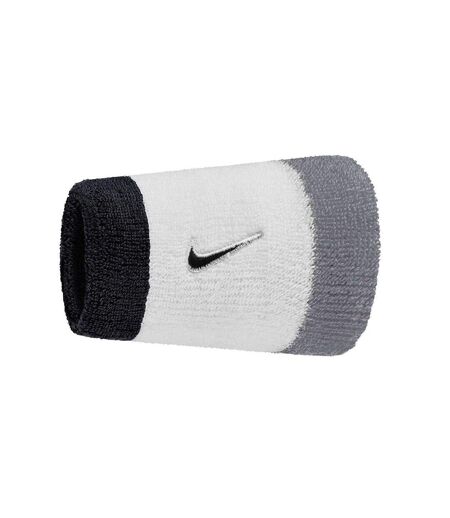 Bandeau De Transpiration Style Swoosh Blanc Gris Noir Nike