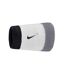 Bandeau De Transpiration Style Swoosh Blanc Gris Noir Nike-2