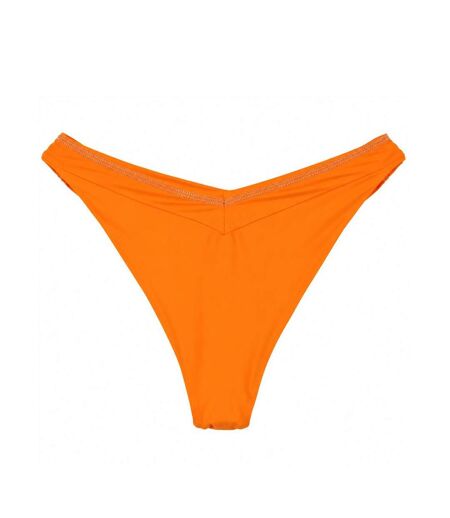 Bas de maillot de bain orange femme grain de sable abby