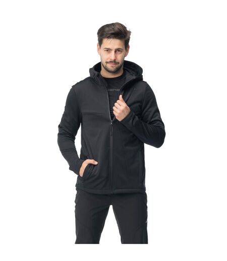 Veste Softshell Rocher Homme Noir Iguana