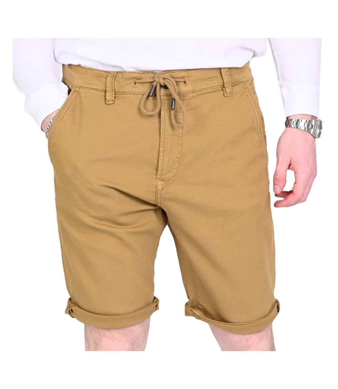 Short Beige Homme Kaporal IRMIXE23M8J - L-1