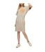 Womens/ladies C_eyona Dress Beige Boss-1