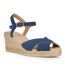 Geox - Espadrilles GESLA LOW A - Femme (Bleu marine) - UTFS10750