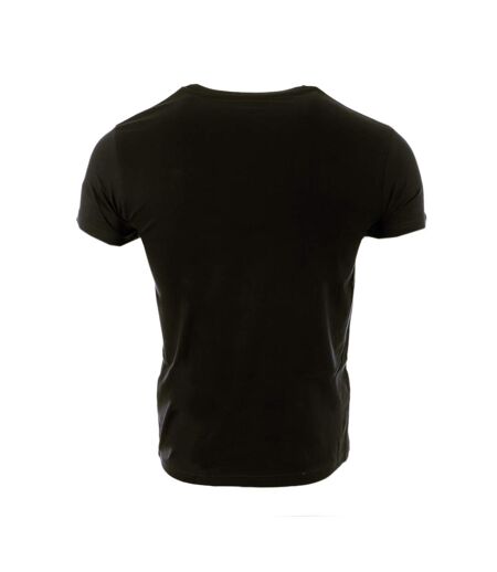 T-shirt Noir Homme Schott O Neck Jeff