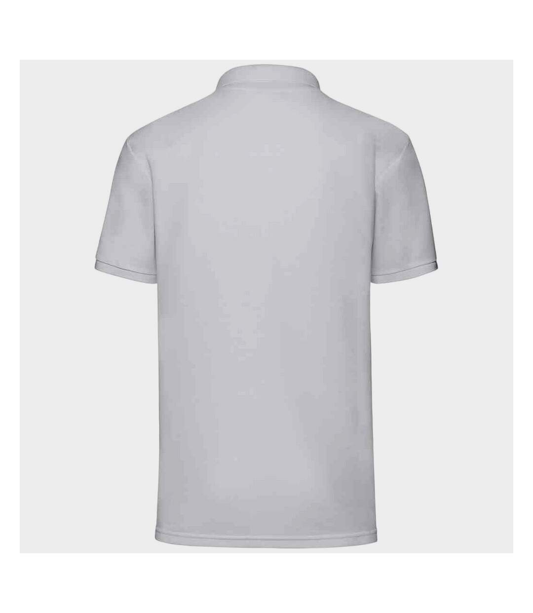 Polo 65/35 homme blanc Fruit of the Loom-2