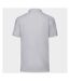 Mens 65/35 polo shirt white Fruit of the Loom