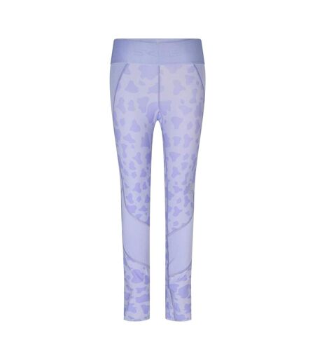 Legging 7/8 Femme Violet Skins