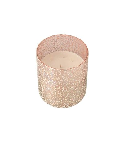 Bougie Parfumée Mosaïque Cyra 25cm Tender Rose