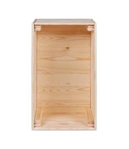 Cagette en Bois Silver 51cm Naturel