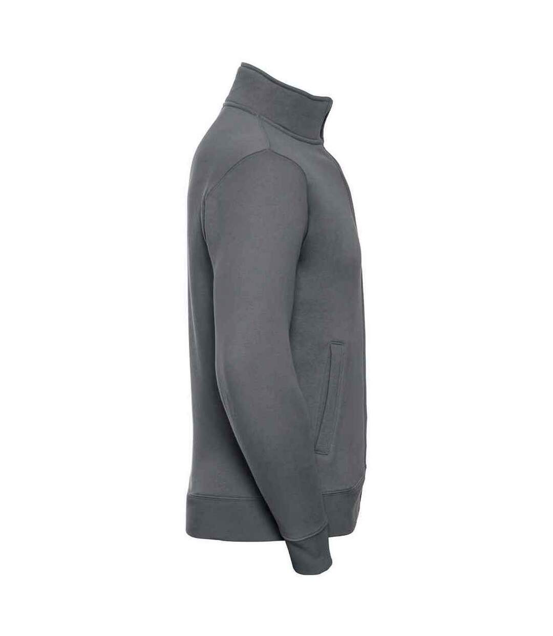 Veste De Survêtement Authentic Homme Gris Foncé Uni Russell-3