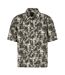 Chemise Manches Courtes Motif/style Palmier Homme Vert Armani Exchange-2