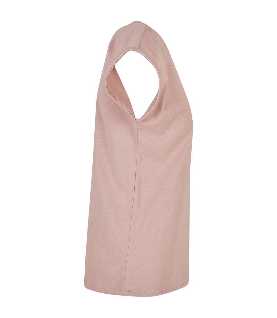 T-shirt Femme Rose Pâle Build Your Brand-3