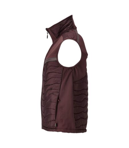 Mens Customised Cli Thermal Gilet Bordeaux Mascot