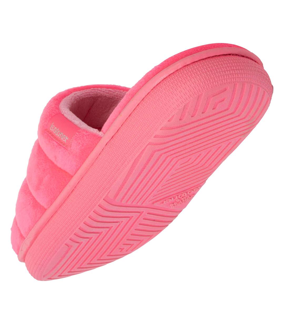 Isotoner Chaussons mules femme semelle ultra moelleuse-5