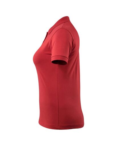 Polo Grasse Crossover Femme Rouge Mascot