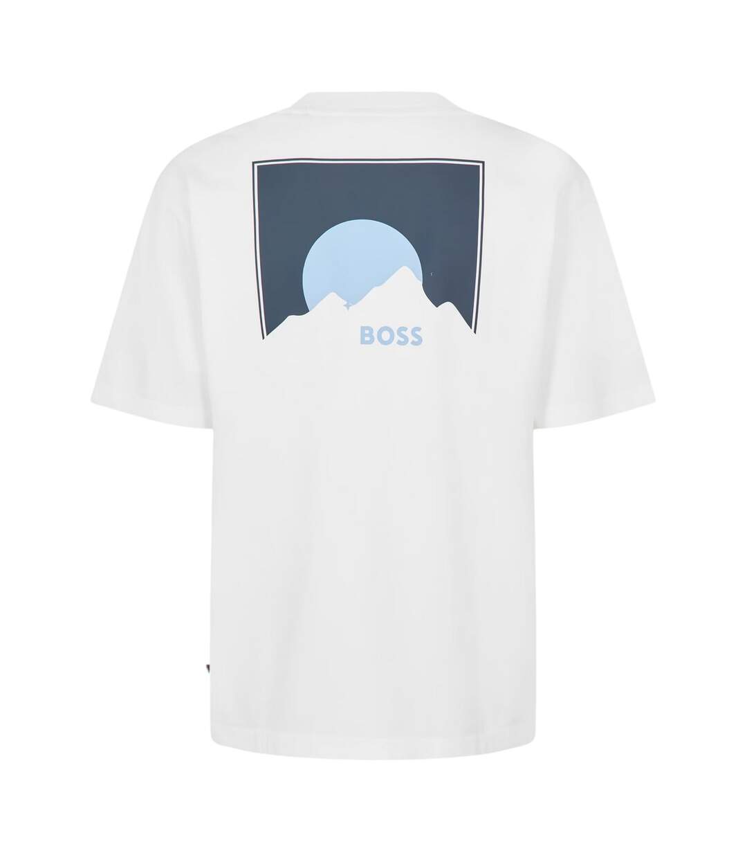 Mens Hbo Move Regular T-shirt White Boss-2