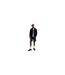 Short Chino Motif/style Uni Homme Noir Off White-1