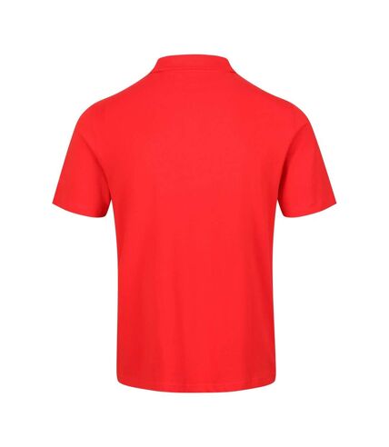 Regatta Mens Sinton Lightweight Polo Shirt (Fiery Red)