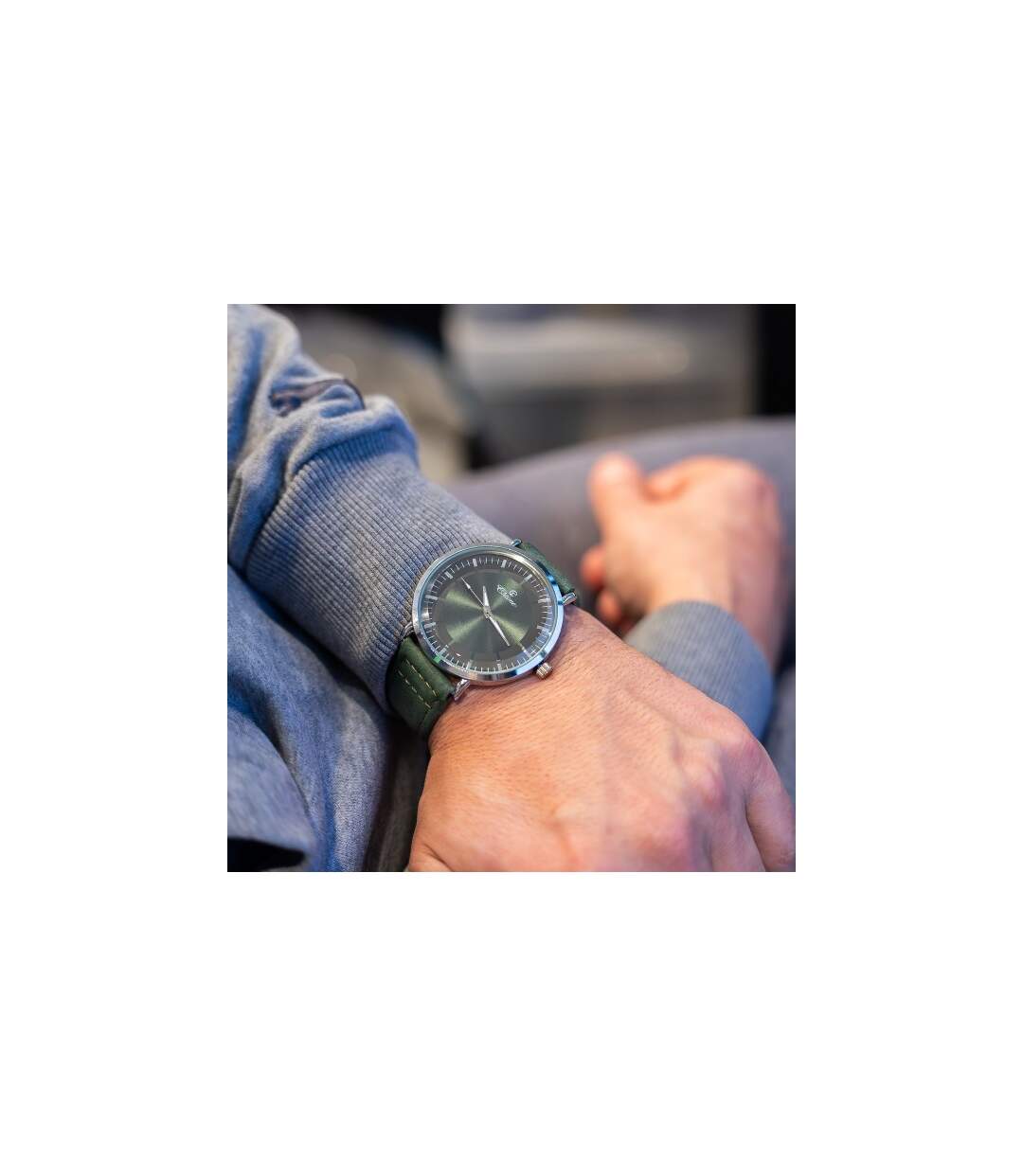 Sublime Montre Homme Vert CHTIME