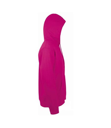 Sweat à capuche snake unisexe fuchsia SOLS