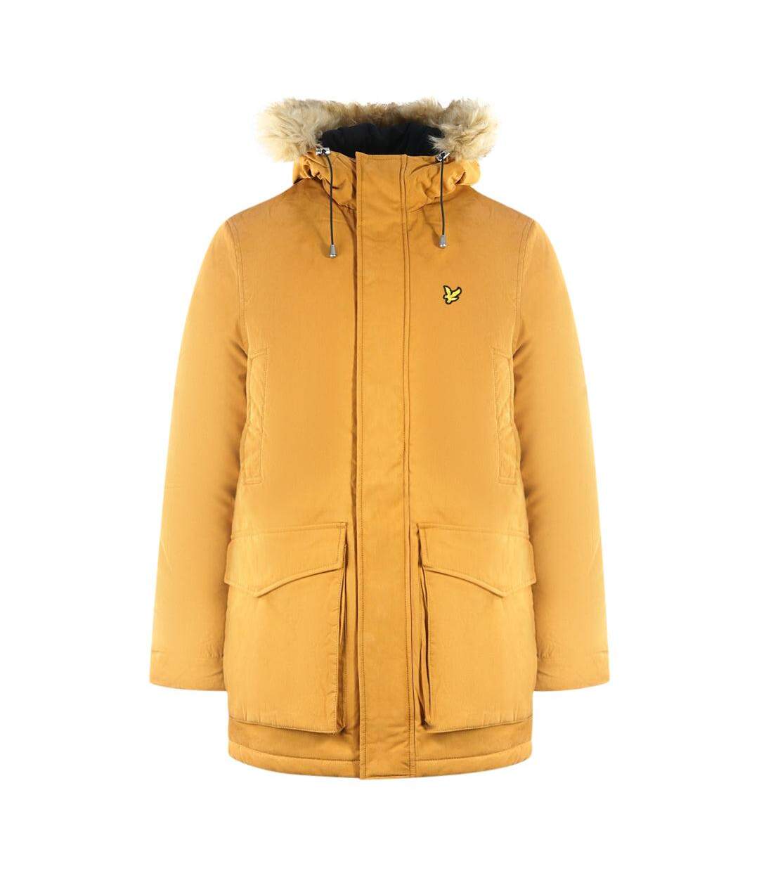 Mens Microfleece Jacket Caramel Lyle & Scott-1