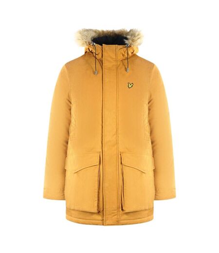 Mens Microfleece Jacket Caramel Lyle & Scott