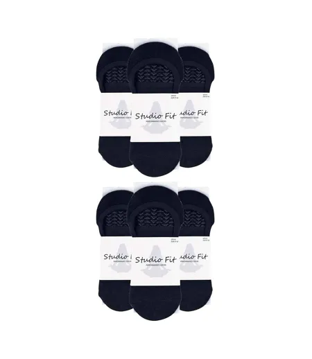 6 Pack Ladies Non Slip Yoga Socks With Straps