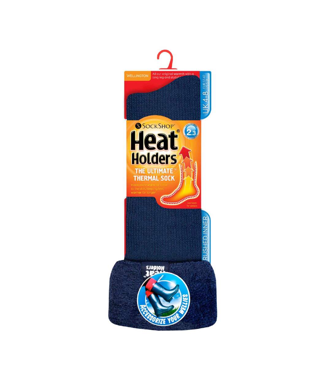 Chaussettes de Bottes Caoutchouc Hautes Thermiques-2