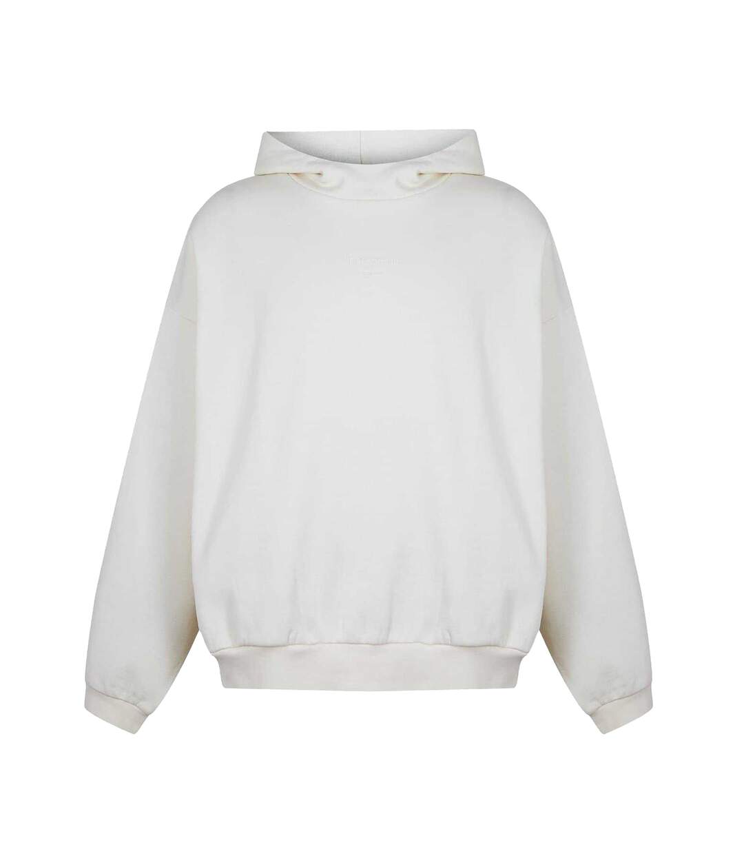 Unisex Adult Relaxed Fit Hoodie Cream Firetrap-1