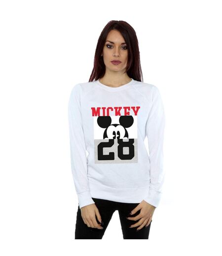 Disney Pantalon de survêtement divisé Notorious de Mickey Mouse Femme/Ladies (Blanc) - UTBI26911