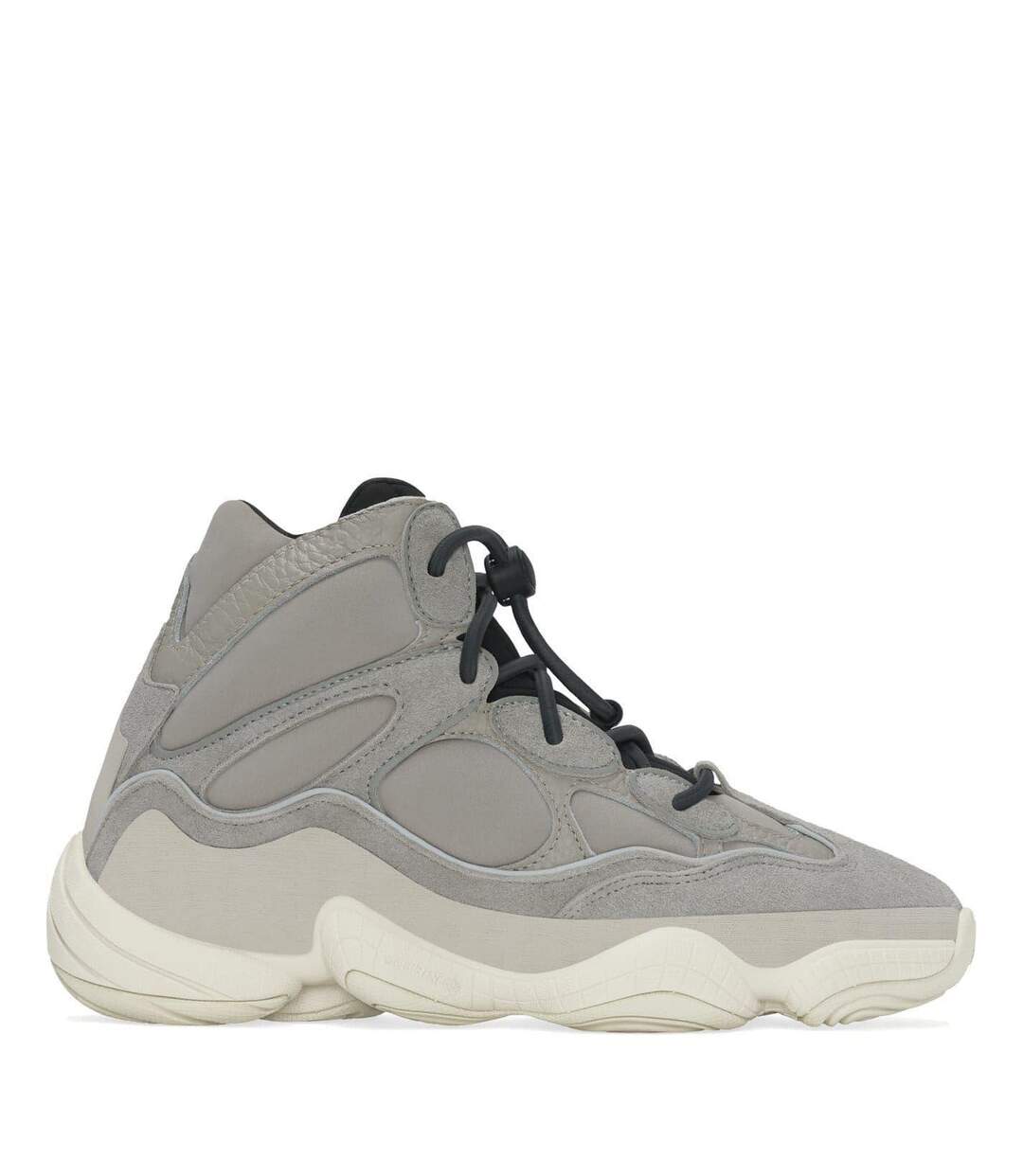 Mens 500 Leather High Top Trainers Neutral Yeezy-1