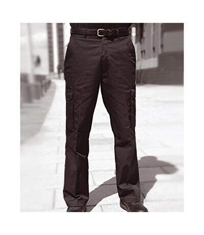 Pantalon Cargo De Travail Homme Noir Warrior