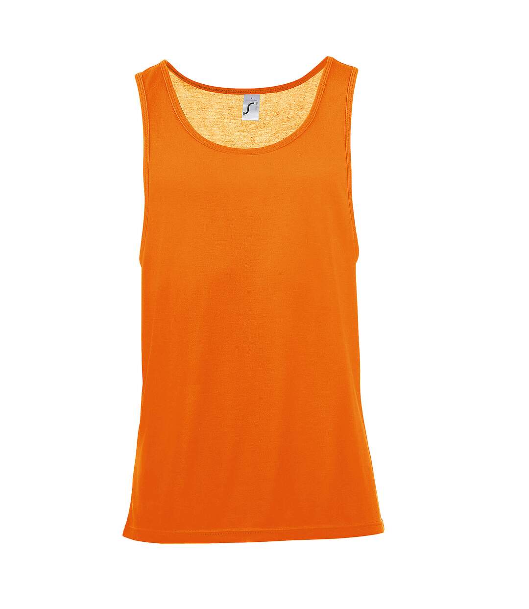 SOLS Unisex Jamaica Sleeveless Tank / Vest Top (Neon Orange) - UTPC2179