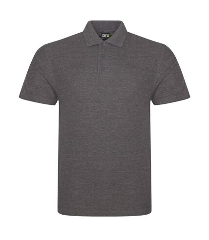 Mens pro polo shirt charcoal PRO RTX