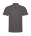 Mens pro polo shirt charcoal PRO RTX