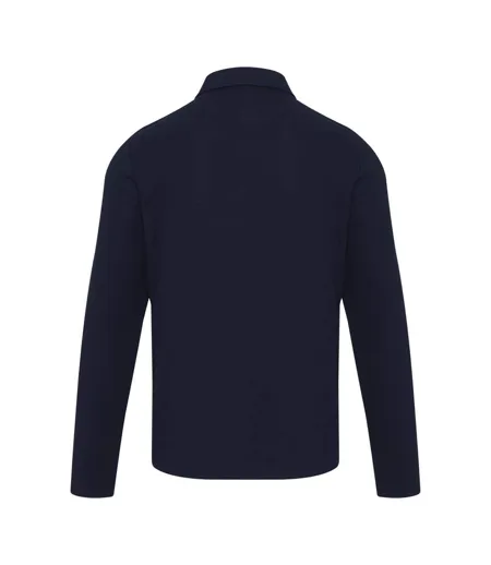 Polo Manches Longues Apollo Adulte Bleu Marine Elevate