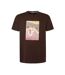 T-shirt Marron Homme Pepe jeans Kenelm - L