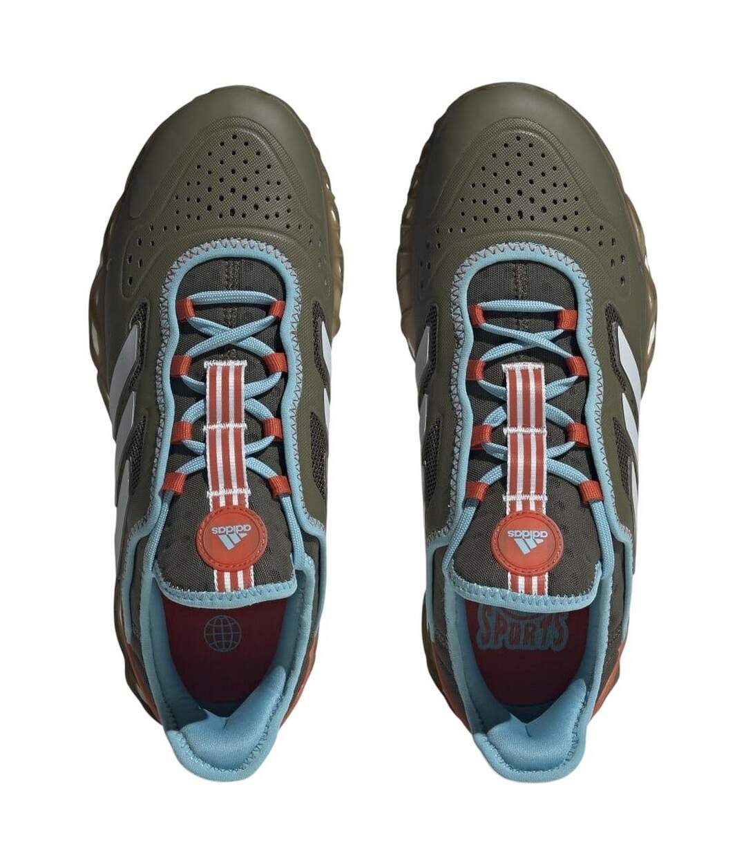 Mens web boost shoes olive Adidas-4