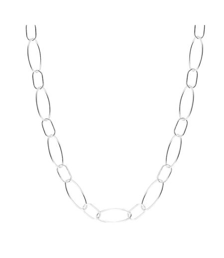 Collier chainette argenté clio blue lila - taille unique