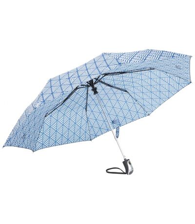 Trespass Maggiemay Automatic Umbrella (Blue Chevron Print) (One Size) - UTTP3479