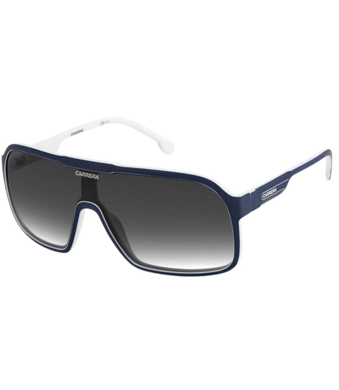 Lunettes De Soleil Adulte Taille Unique Bleu Blanc Carrera-3