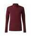 Womens/ladies Pro Training Half Zip Top Plum Umbro-1