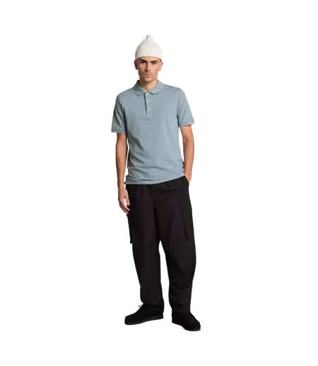 Polo Superfine Homme Bleu Lyle & Scott