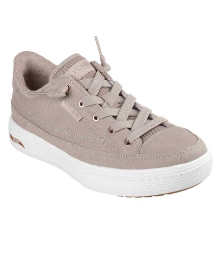 Baskets Arcade Meet Ya There Femme Taupe Skechers