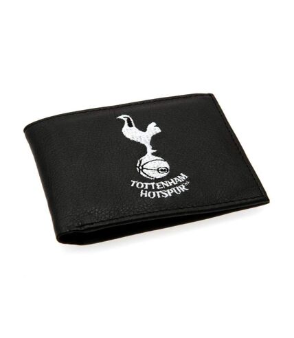 Tottenham Hotspur FC Embroidered Wallet (Black) (One Size) - UTTA598