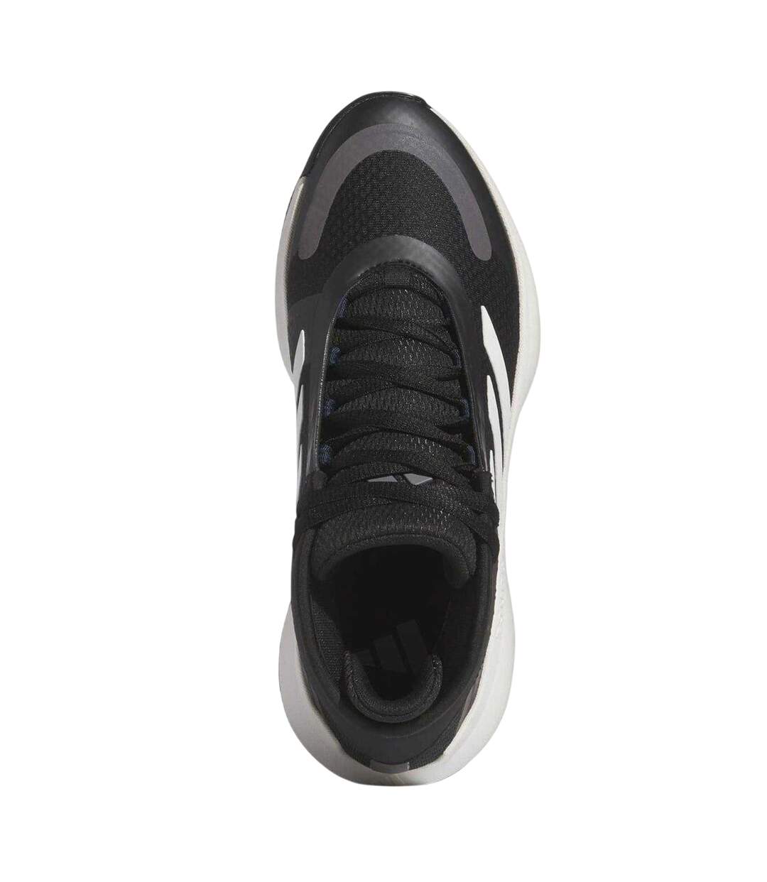 Mens Bounce Legends Logo Trainers Black White Charcoal Adidas-4